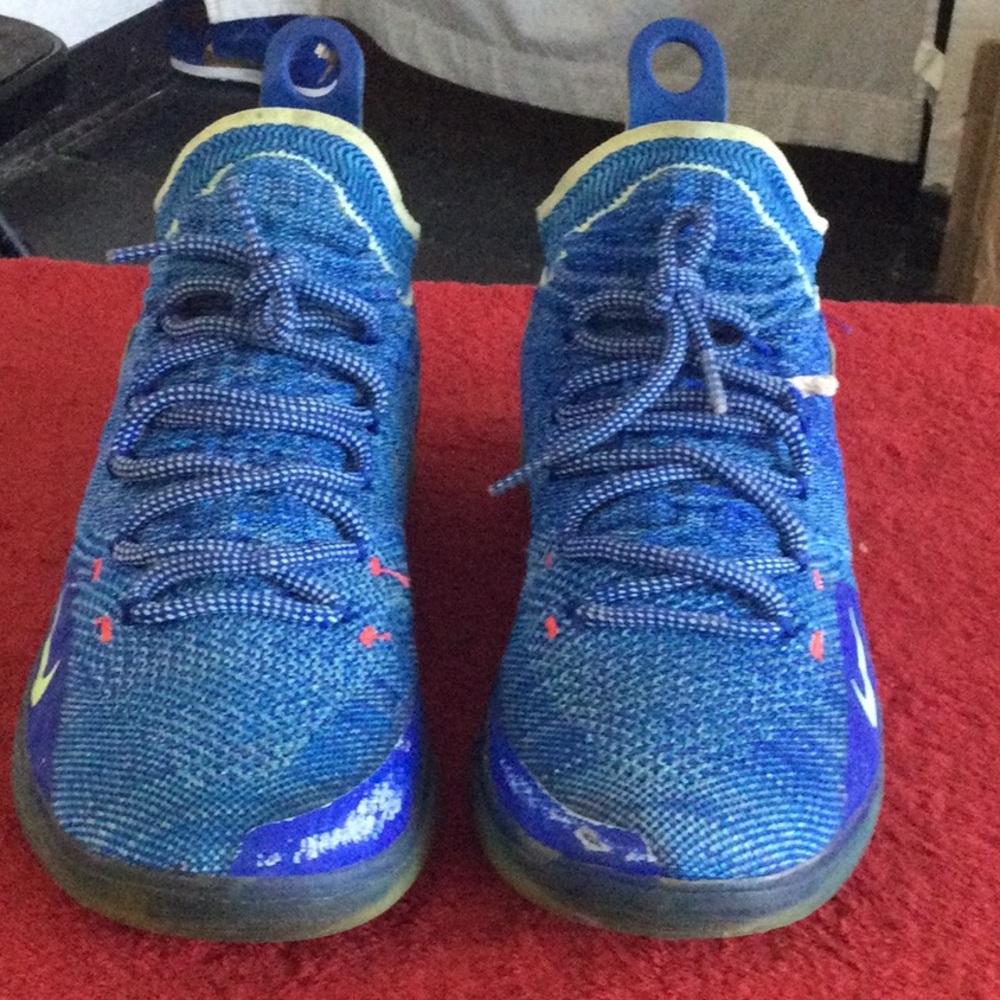 Kids Blue Athletic Sneakers - Comfortable Everyday Play Shoes